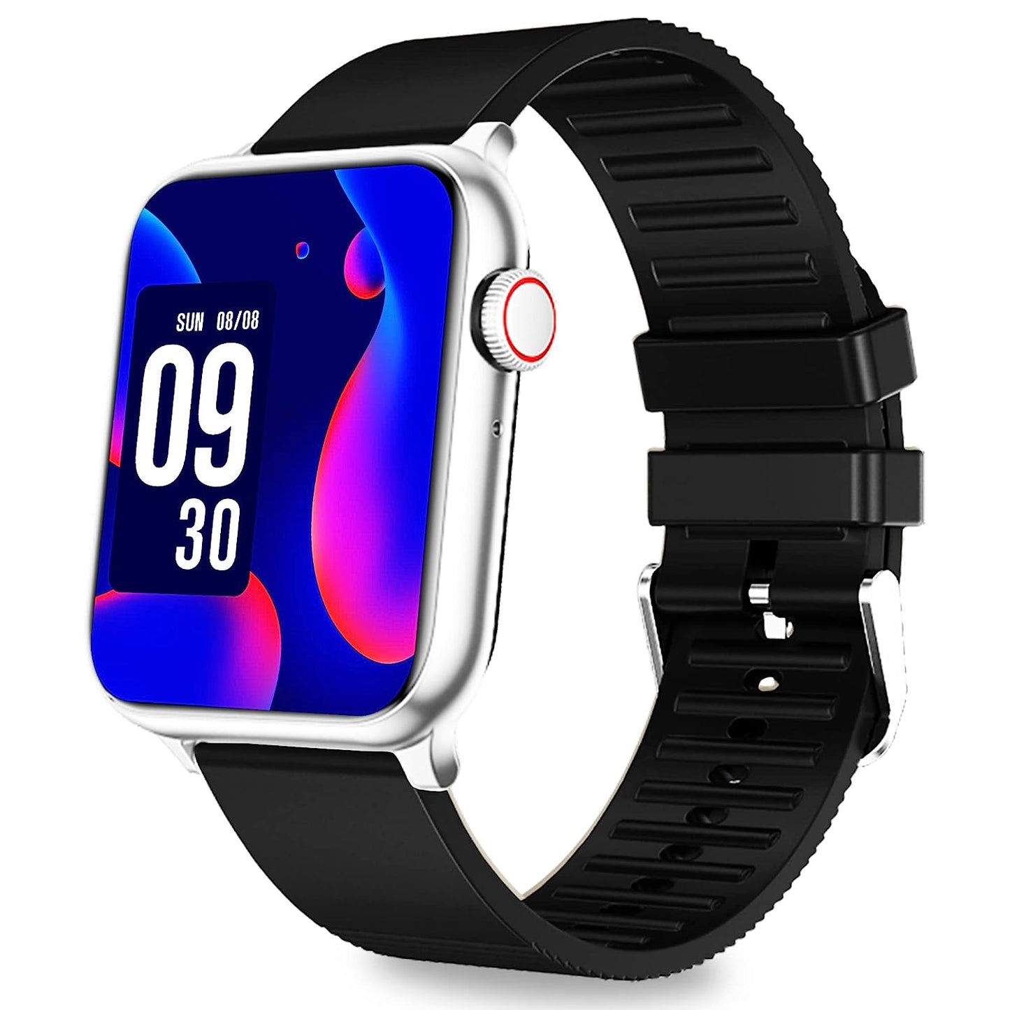 IZI New Launched Prime+ Smart Watch, 1.78" AMOLED Always ON Display, Bluetooth Calling, DIY Watch Face, AI Voice Assistant,ECG, SPO2, BP, Heart Rate, Sports Mode, 60hz Refresh Rate, 7 Days Ba - IZI