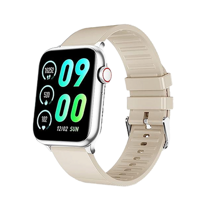 IZI Newly Launched Prime+ Smart Watch for Women, 1.78" AMOLED Display, BT Calling, DIY Watch Face Studio, Inbuilt Games, 200+ Sports Mode, Female Wellness, Menstrual Tracking, Sleep Monitor - IZI