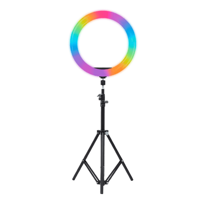 IZI RGB Ring Light 16 Inch with Tripod - 28+ Modes & 15 RGB Colors