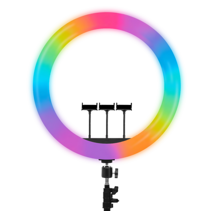 IZI RGB Ring Light 16 Inch with Tripod - 28+ Modes & 15 RGB Colors