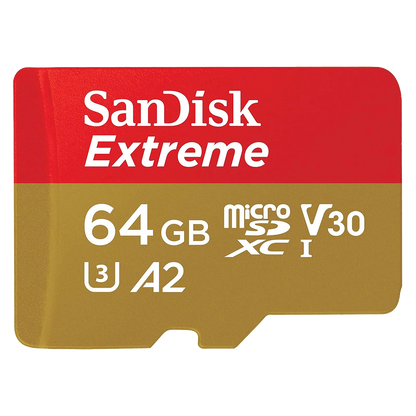 SanDisk Extreme 64GB microSDXC - 170MB/s Read, V30, UHS-I