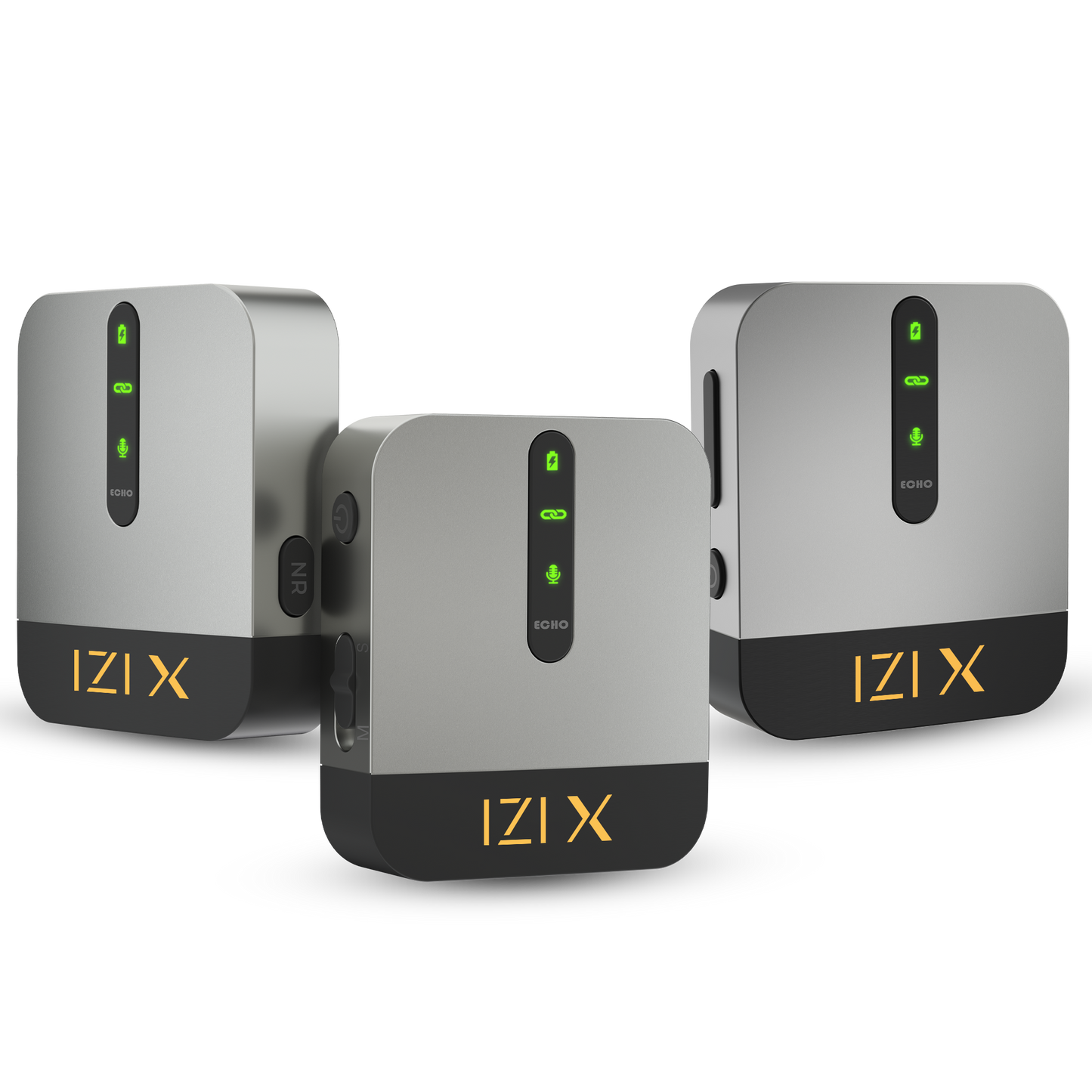 IZI X Wireless Microphone - 360° Omnidirectional, 120M Range, 15Hr Life