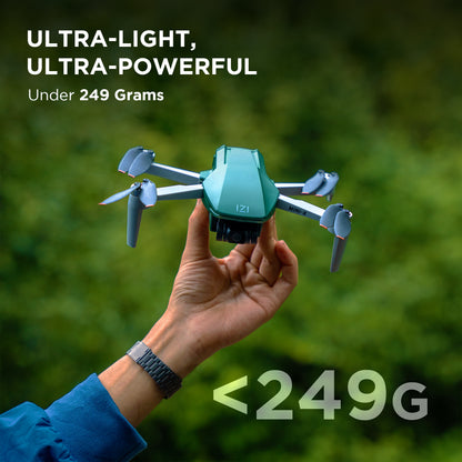 IZI Mini X Nano Fly More 4K Combo Drone - UHD 20MP, 93-min Flight, GPS