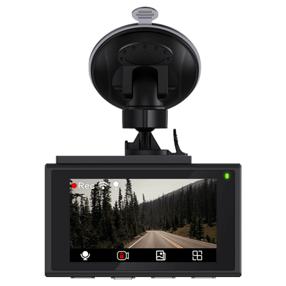 IZI DRIVE Plus 4K Dual Channel Dash Camera with GPS, 3inch FHD Screen, 170° Wide Angle, Night Vision, G-Sensor, Wifi, ADAS, Emergency Recording - izi-cart