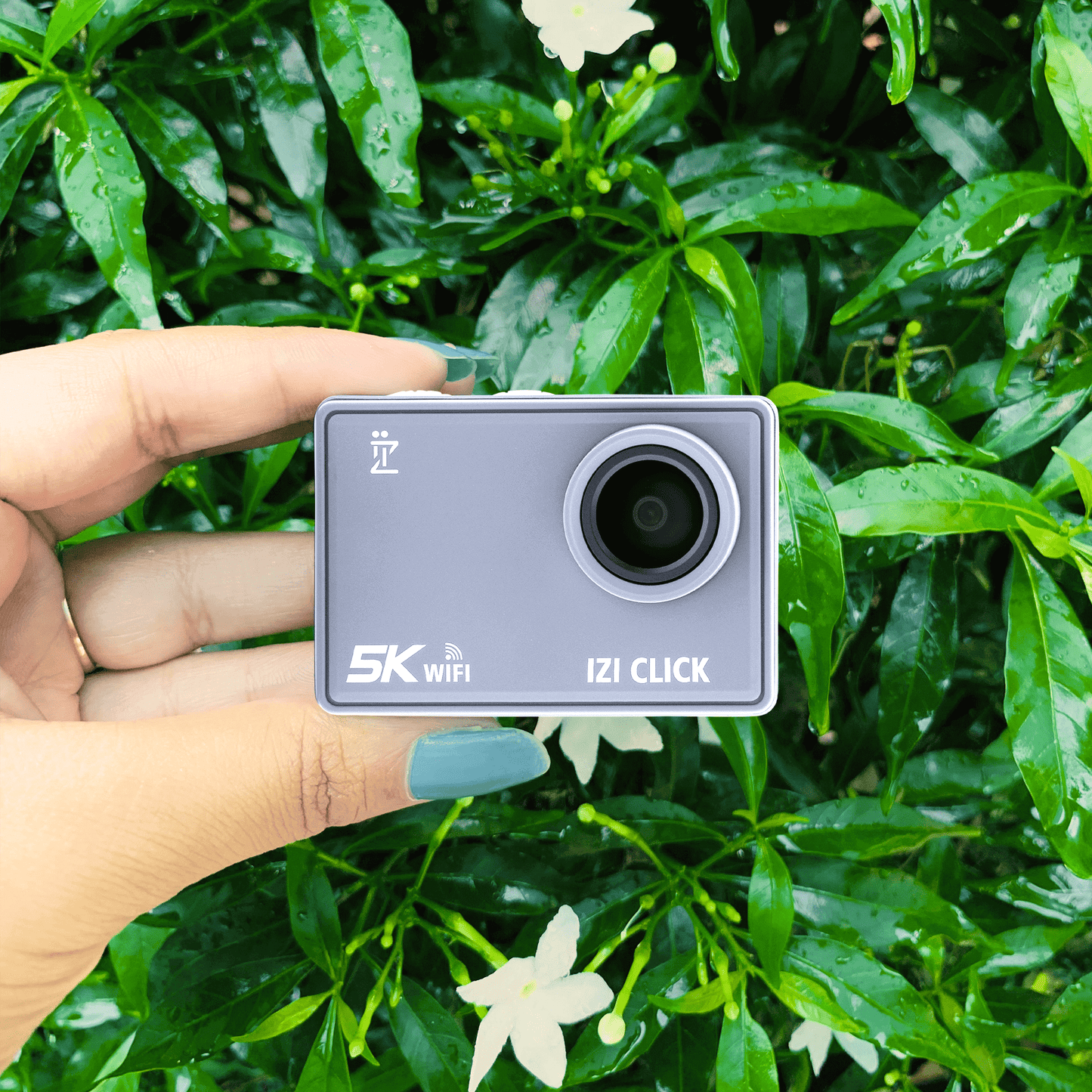 IZI Click 5K Action Cam - 30FPS, Wide Angle, EIS, Waterproof