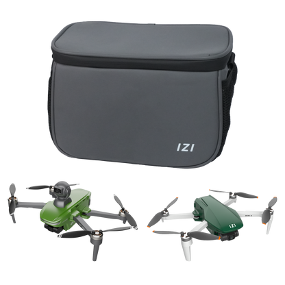IZI Drones Carrying Bag with Water Resistance, Portable Storage Case for IZI Sky Pro and Mini X, Durable Travel Bag for Full Drone Accessories Kit