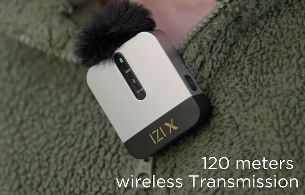 Load video: 120 meter wireless transmission 